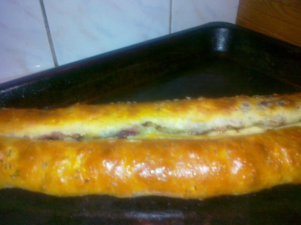 Škvarkovo-višňový závin - obrázok 5