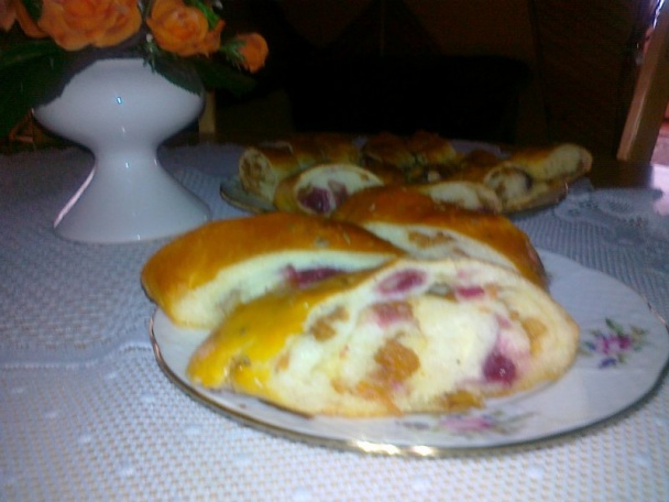 Škvarkovo-višňový závin - obrázok 7