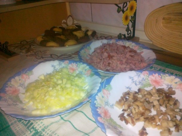 Šunkové kolieska - obrázok 1