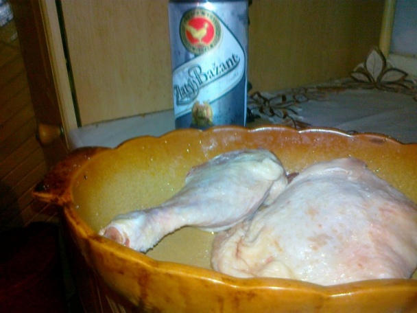 Kuracie stehno na pive - obrázok 1