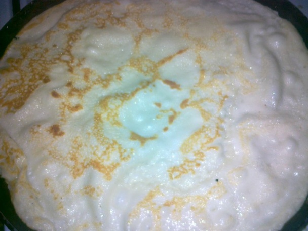 Plnené palacinkové mešce so syrovou omáčkou /fotorecept/ - obrázok 4