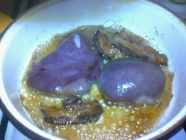 Domáca bravčová pečeň na slaninke - obrázok 3