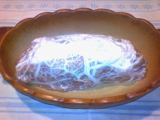 Bravčové pečené mleté mäso v čepcovej sieťke (fotorecept) - obrázok 5