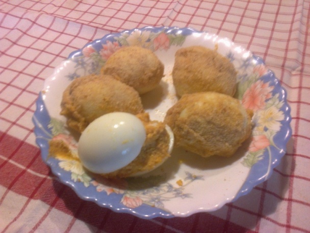 Plnené vyprážané vajíčka - obrázok 4