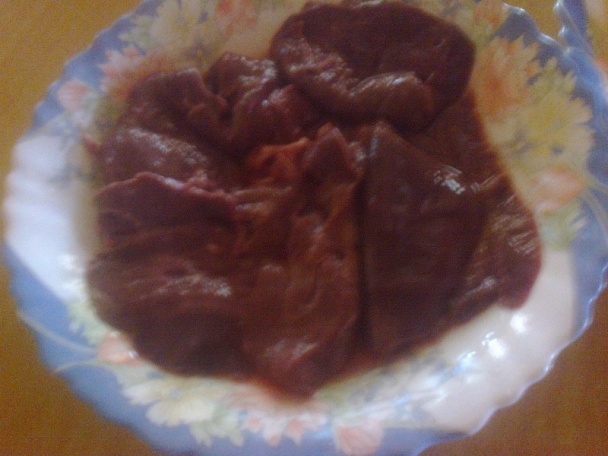 Domáca bravčová pečeň na pomarančoch so šošovicovými plackami (fotorecept) - obrázok 3