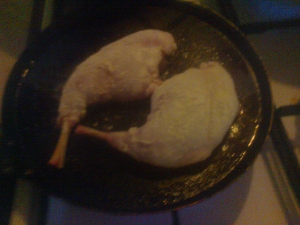 Perkelt z domáceho králika s nokedlami /fotorecept/ - obrázok 2