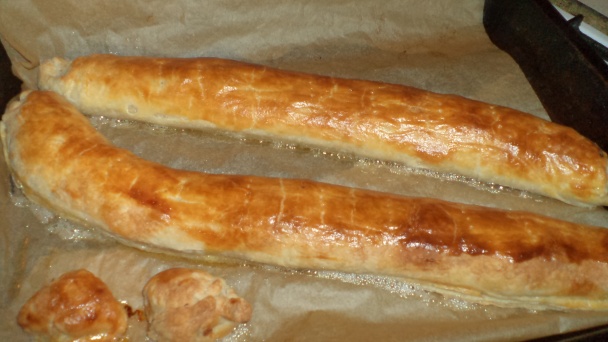 Kapustovo-klobásová štrúdľa /fotorecept/ - obrázok 8