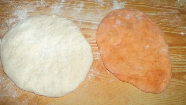 Dvojfarebný knedlík /fotorecept/ - obrázok 1