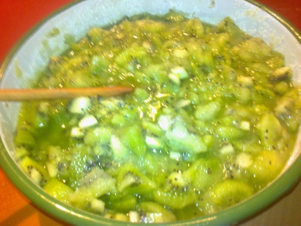 Kiwi džem a kiwi džem s čokoládou /fotorecept/ - obrázok 3