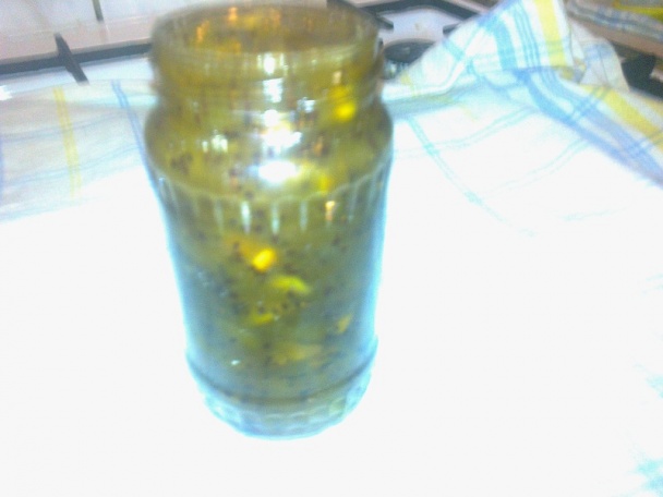 Kiwi džem a kiwi džem s čokoládou /fotorecept/ - obrázok 6