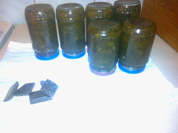 Kiwi džem a kiwi džem s čokoládou /fotorecept/ - obrázok 9