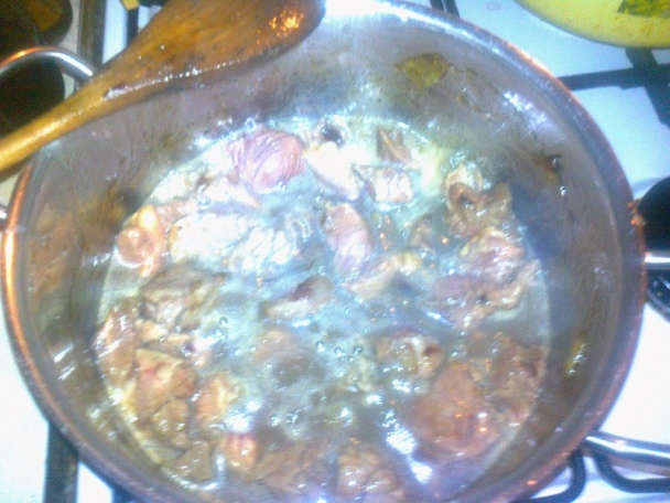 Hovädzí guláš na červenom víne /fotorecept/ - obrázok 6