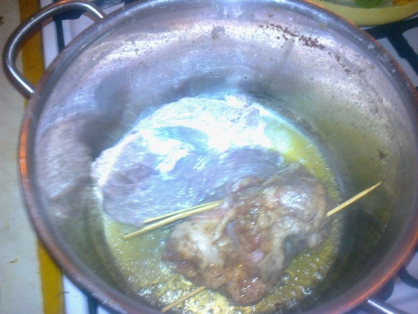 Rolovaná zapekaná domáca podbrušinka (fotorecept) - obrázok 4