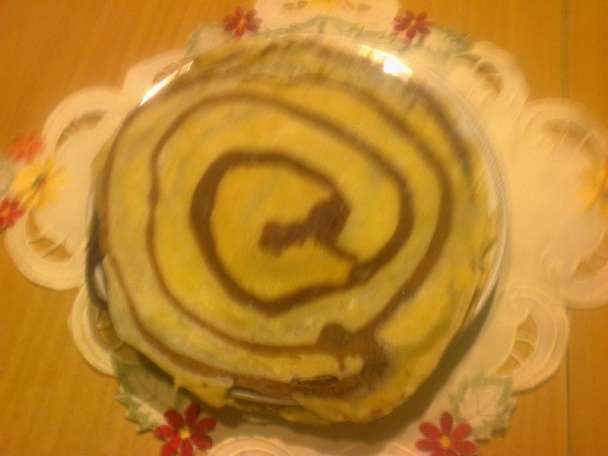 Pásikavé palacinky s kiwi džemom (fotorecept) - obrázok 3