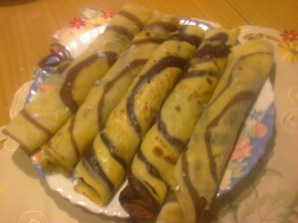 Pásikavé palacinky s kiwi džemom (fotorecept) - obrázok 5