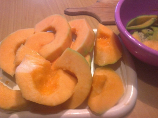 Džem zo žltého melonu /fotorecept/ - obrázok 4