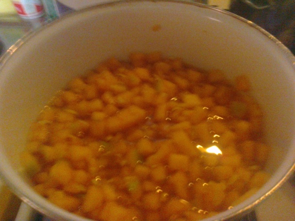 Džem zo žltého melonu /fotorecept/ - obrázok 7