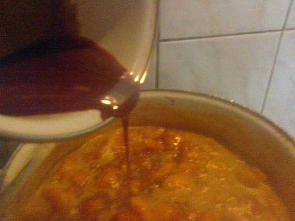 Broskyňový džem s karamelom (fotorecept) - obrázok 4