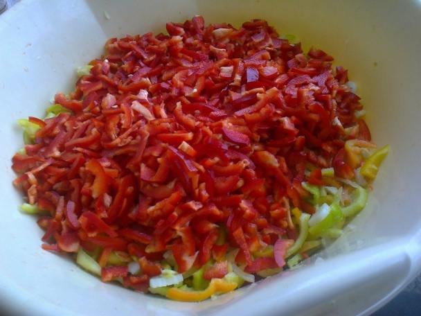 Pikantná paprika s hrozienkami na zimu (fotorecept) - obrázok 3