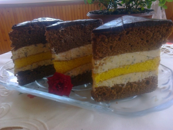 Mäta-čokoládové rezy (fotorecept) - obrázok 11