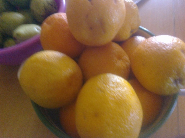 Pomarančovo-hruškovo-hroznový kompót (fotorecept) - obrázok 1