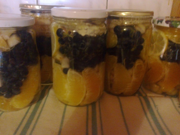 Pomarančovo-hruškovo-hroznový kompót (fotorecept) - obrázok 6