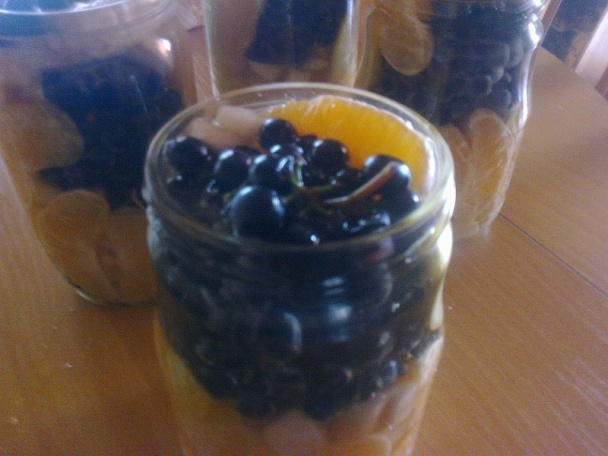 Pomarančovo-hruškovo-hroznový kompót (fotorecept) - obrázok 8