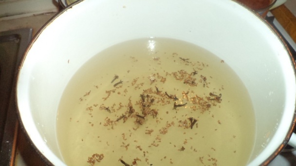 Dulovo-kiwi kompót s vínom a klinčekmi (fotorecept) - obrázok 5