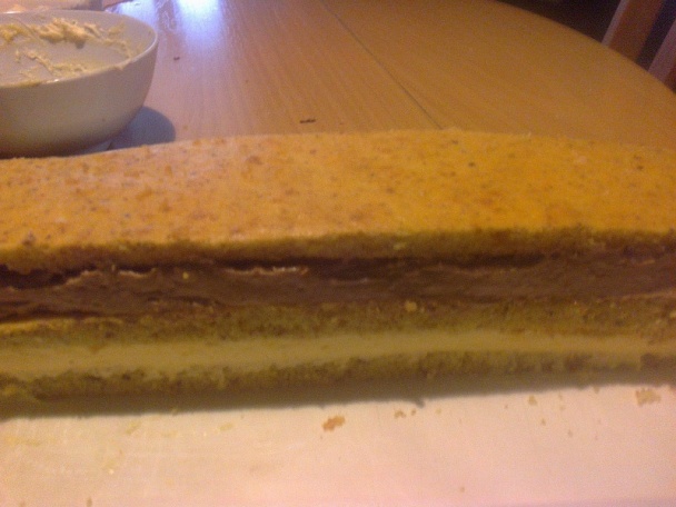 Orieškovo-rumovo-kávové rezy (fotorecept) - obrázok 10