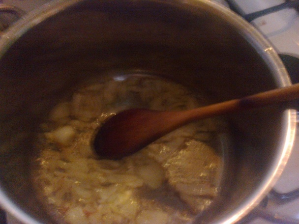 Kurací perkelt na víne s trhancami (fotorecept) - obrázok 3