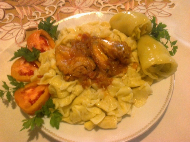 Kurací perkelt na víne s trhancami (fotorecept) - obrázok 11