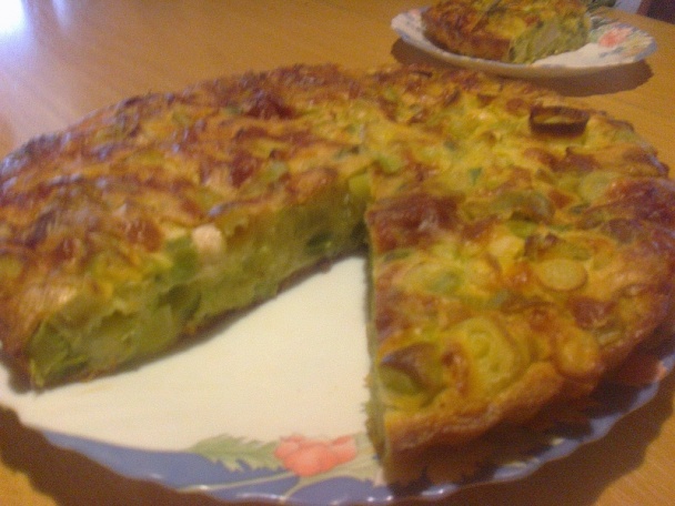 Pórovo-syrový koláč s levanduľou (fotorecept) - obrázok 13