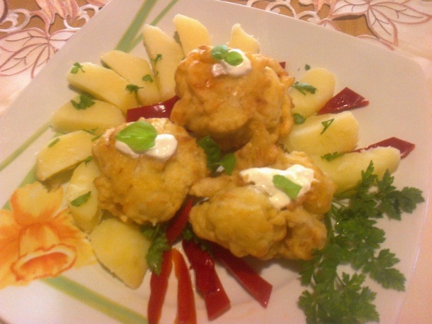 Karfiol v syrovo-smotanovej perinke (fotorecept) - obrázok 9