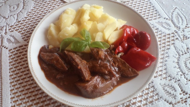 Domáca bravčová pečeň pána premiéra (fotorecept) - obrázok 6