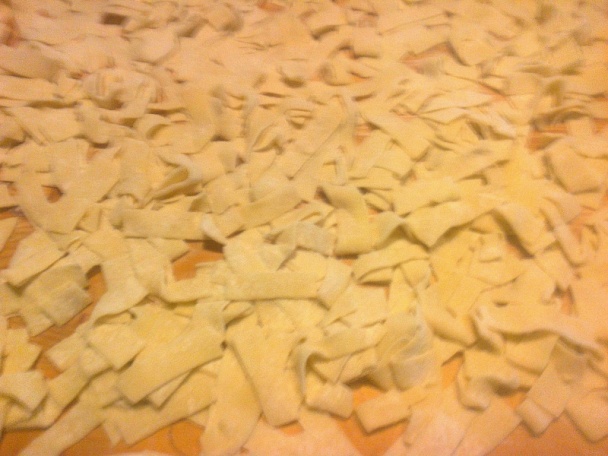 Domáce široké rezance s kravským syrom (fotorecept) - obrázok 6