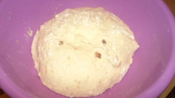 Cibuľovo-slaninové lángoše s jogurtovo-smotanovým dipom (fotorecept) - obrázok 7