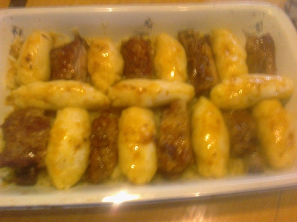 Pečené domáce bravčové rebierko, gánice a kyslá kapusta - obrázok 8