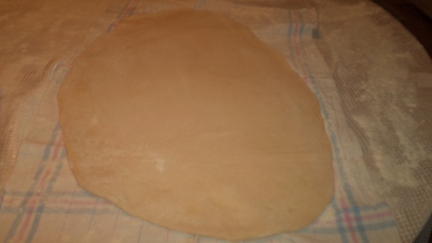 Ťahaná štrúdľa sedemvrstvová s tvarohovo-rezancovou plnkou (fotorecept) - obrázok 9