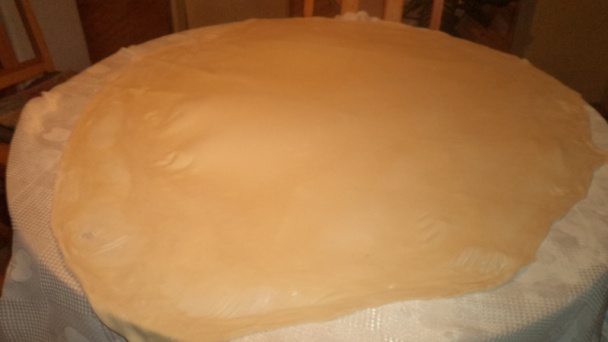 Ťahaná štrúdľa sedemvrstvová s tvarohovo-rezancovou plnkou (fotorecept) - obrázok 10