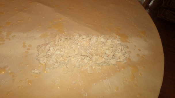 Ťahaná štrúdľa sedemvrstvová s tvarohovo-rezancovou plnkou (fotorecept) - obrázok 13