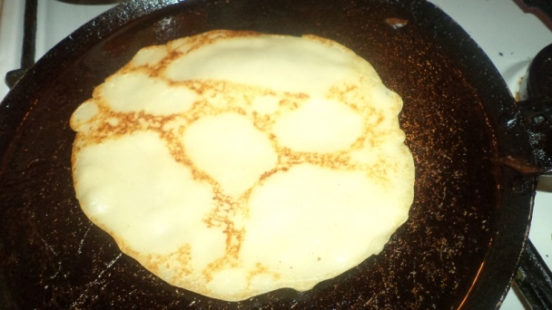 Palacinky z kyslého mlieka s vianočným džemom (fotorecept) - obrázok 4