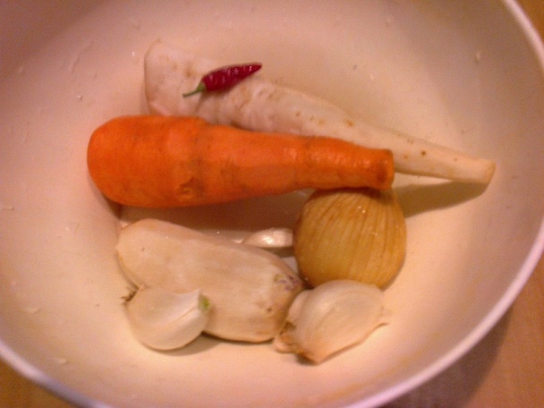 Zabíjačková polievka zo špikových kostí (fotorecept) - obrázok 2