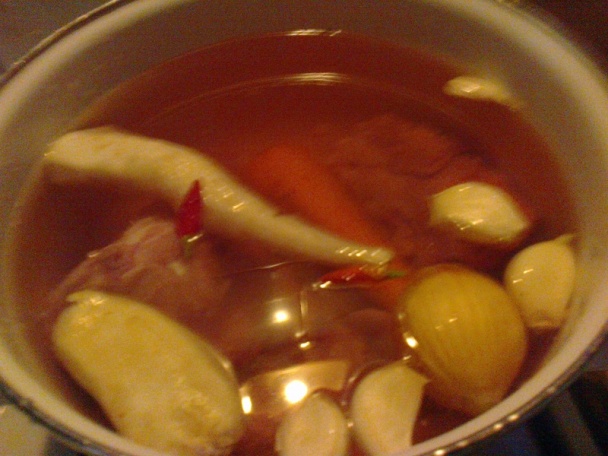 Zabíjačková polievka zo špikových kostí (fotorecept) - obrázok 3