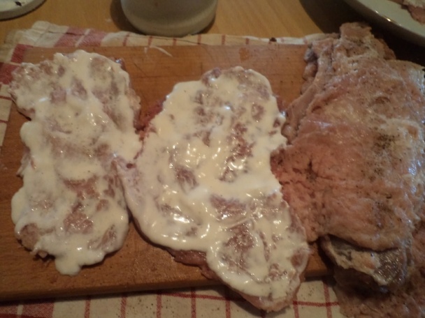 Vyprážaný rezeň v dvojakom kožuchu (fotorecept) - obrázok 2