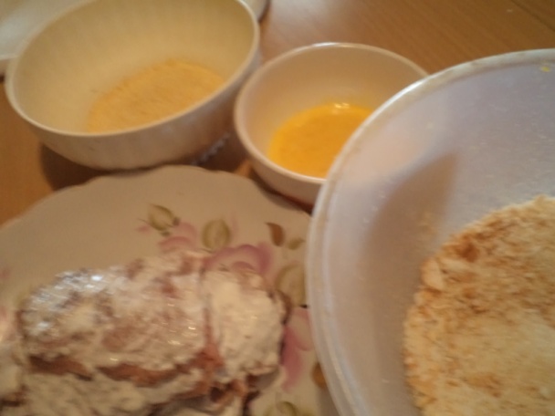 Vyprážaný rezeň v dvojakom kožuchu (fotorecept) - obrázok 6