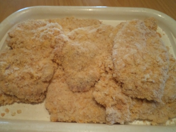 Vyprážaný rezeň v dvojakom kožuchu (fotorecept) - obrázok 9