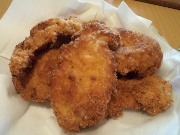 Vyprážaný rezeň v dvojakom kožuchu (fotorecept) - obrázok 11