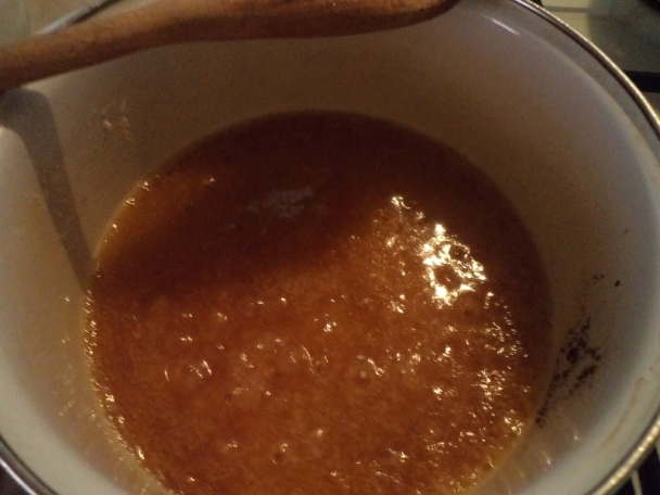 Banánovo-karamelová obrátená torta (fotorecept) - obrázok 1