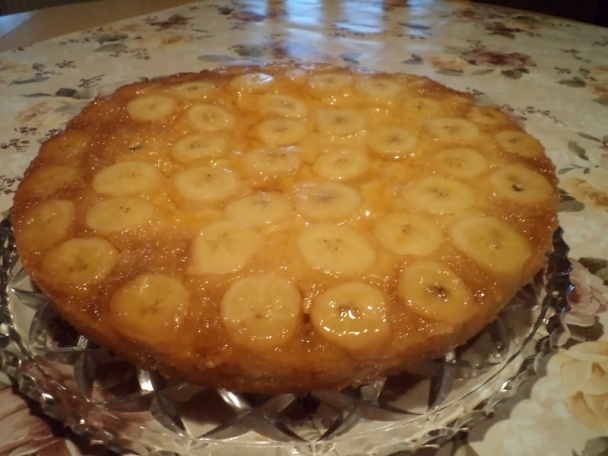 Banánovo-karamelová obrátená torta (fotorecept) - obrázok 9