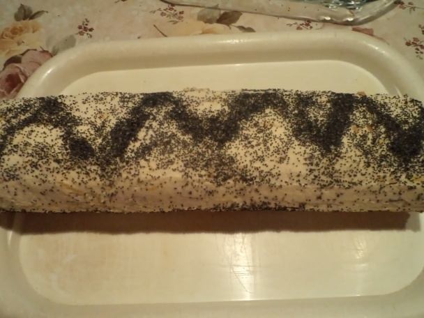 Maková roláda s citrónovým krémom (fotorecept) - obrázok 8